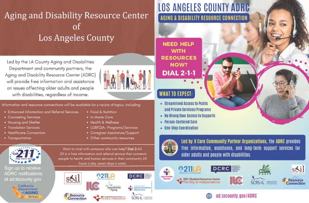 Aging and Disability Resource Connection (ADRC) - Disabled Resource Center